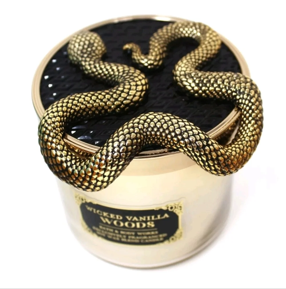 Bath & Body Works Wicked Vanilla Woods Limited Edition 3-wick Candle NWT